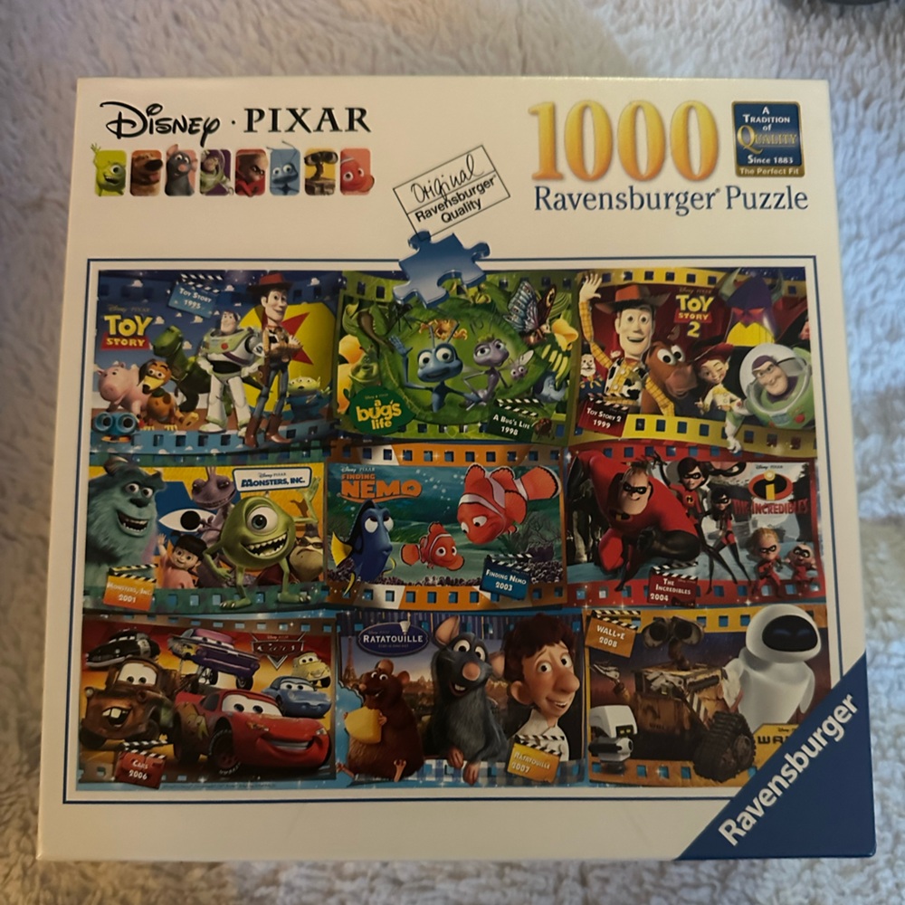 Disney Pixar 1000 piece Puzzle